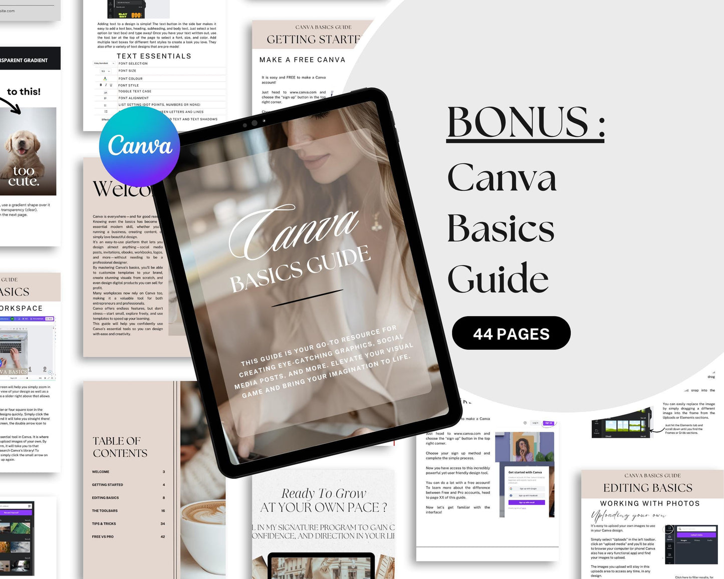 100+ Etsy Listing Mockups Canva Templates – Editable Product Display Thumbnail Kit for Digital Sellers - Instant Download