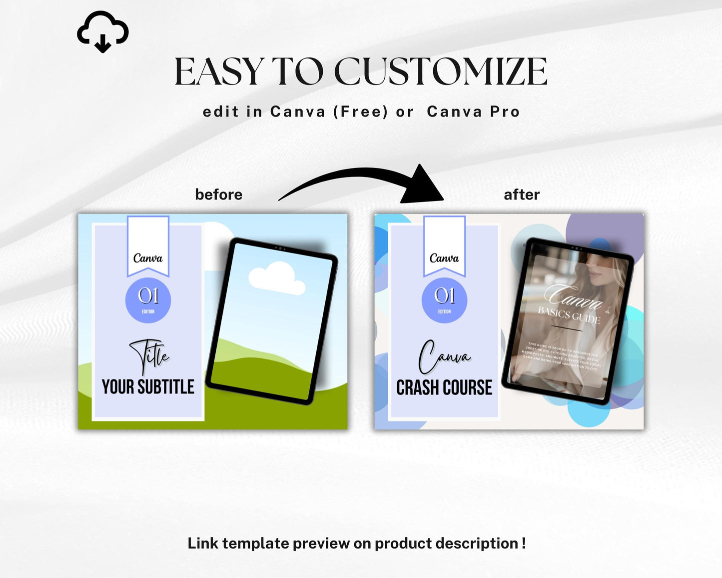 100+ Etsy Listing Mockups Canva Templates – Editable Product Display Thumbnail Kit for Digital Sellers - Instant Download